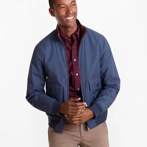 Brooks Brothers Navy/Red Reversible Bomber Jacket